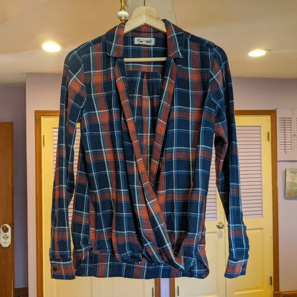Wrap Front Flannel